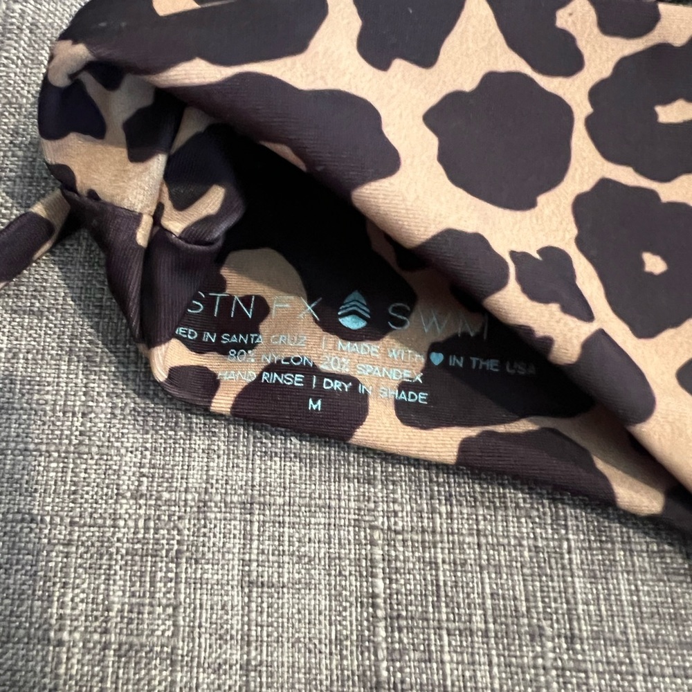 Stone Fox Swim Leopard Print Bikini - Picture 4 of 4